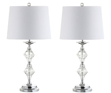 Madison 27.5" Crystal LED Table Lamp - JONATHAN Y